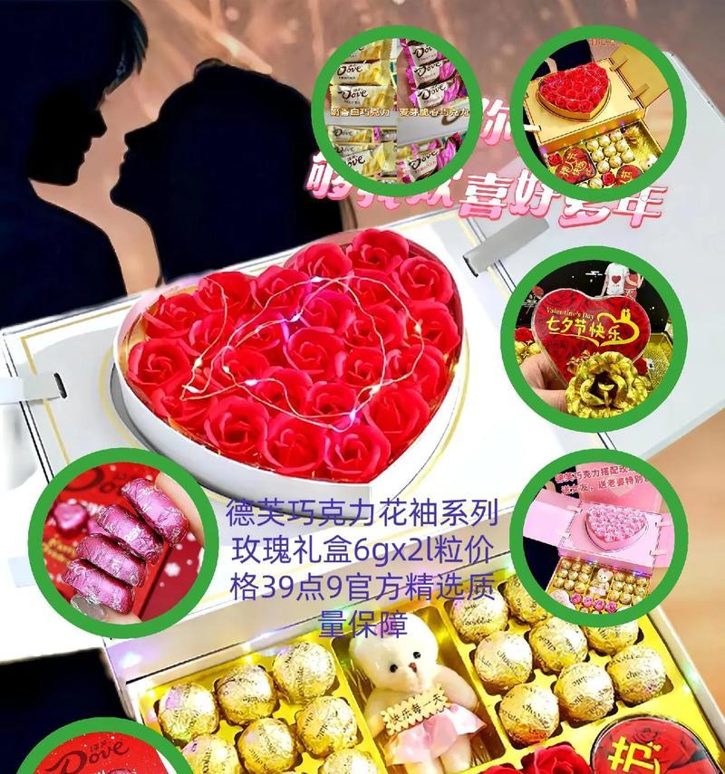 德芙巧克力与玫瑰花组合的寓意是什么？