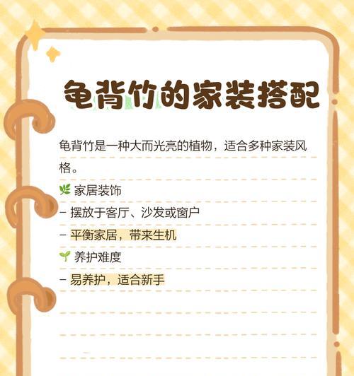 大龟背竹花语是什么？它在家居风水中有何寓意？