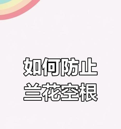 兰花空根问题的应对措施是什么？
